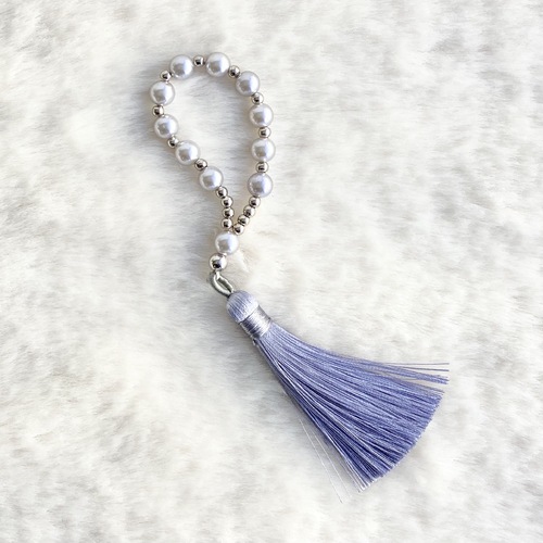 10PC Silver Finger Prayer Beads With Tassel $1 ea