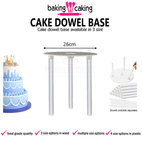 26cm Cake Dowel Base