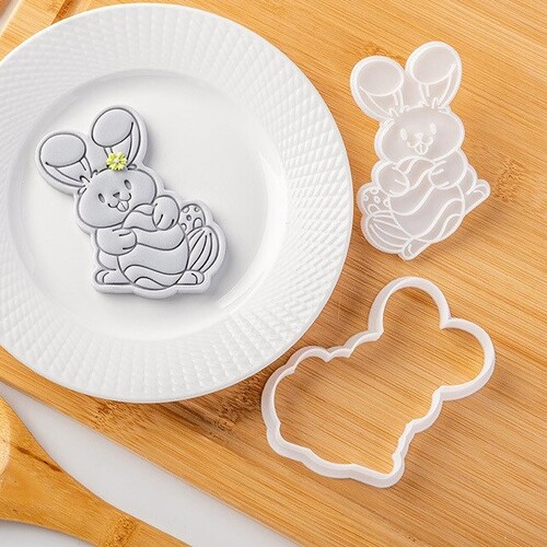Bunny Cutter & Stamp Set F