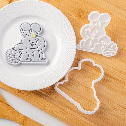 Bunny Cutter & Stamp Set G