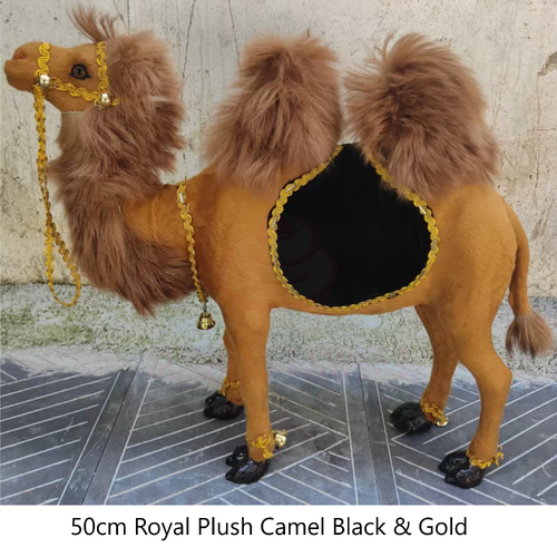 Luxury Royal Standing Camel 50cm WIDE BLACK
