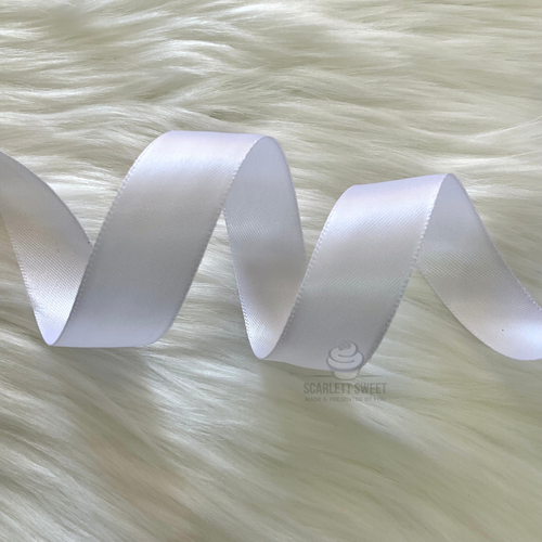 2cmx22.5m Ribbon WHITE 01
