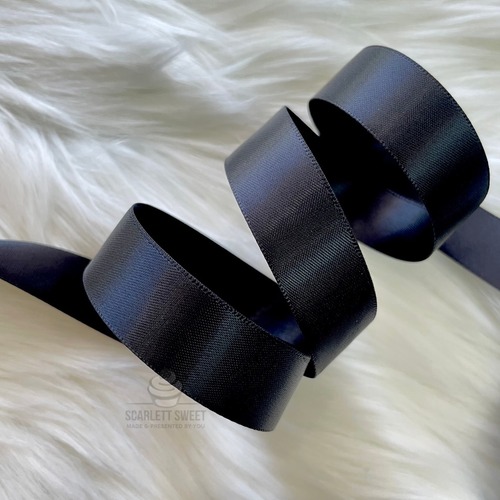 2cmx22.5m Ribbon BLACK 170