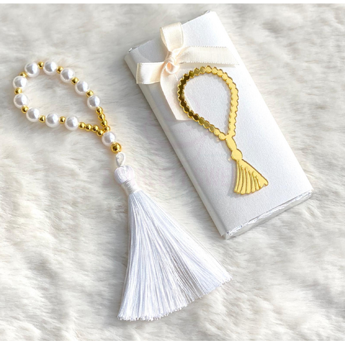 Tasbih Tassel Gold Acrylic 6PC