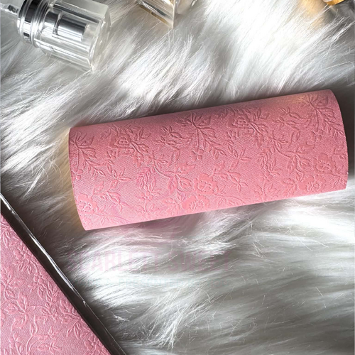 Posie Light Pink Embossed Paper 15 SHEET 21x26cm 120gsm