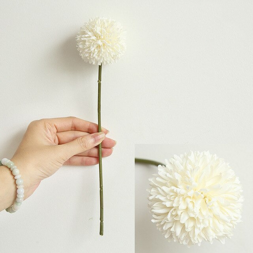 7.5cm Head Dandelion White