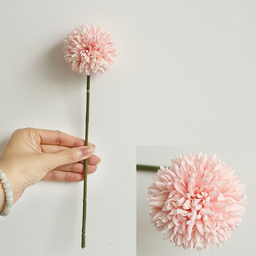 7.5cm Head Dandelion Light Pink