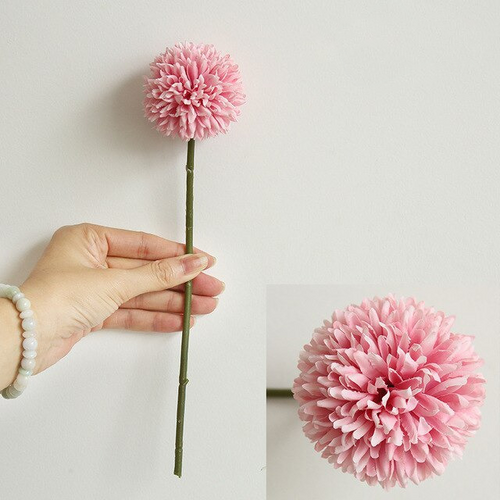 7.5cm Head Dandelion Dusty Pink
