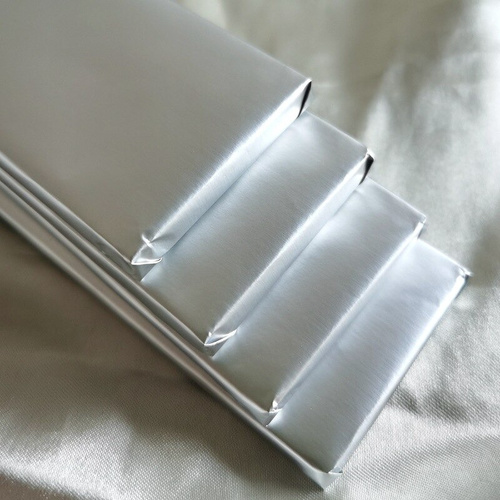 Silver Foil Paper Wrap 12cm x 12cm 50 SHEET 