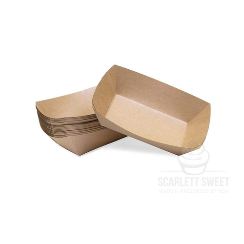 No.1 Kraft Brown Food Tray 50PC