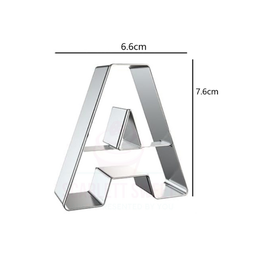  Letter A Stainless Steel Cutter