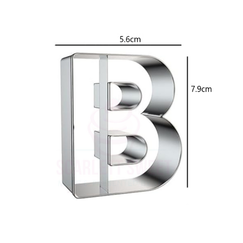  Letter B Stainless Steel Cutter