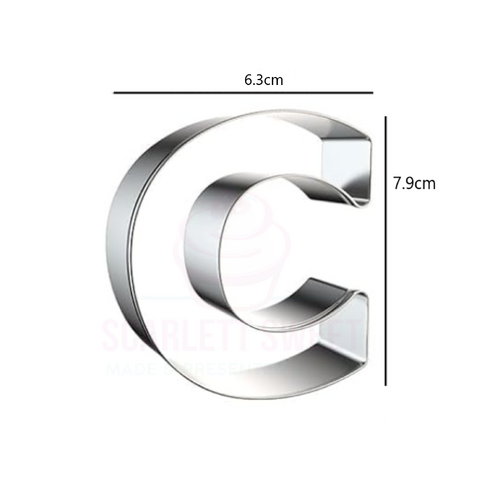  Letter C Stainless Steel Cutter