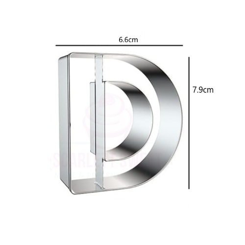  Letter D Stainless Steel Cutter