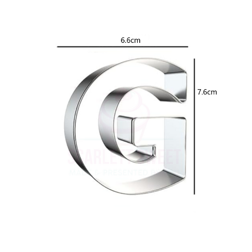  Letter G Stainless Steel Cutter