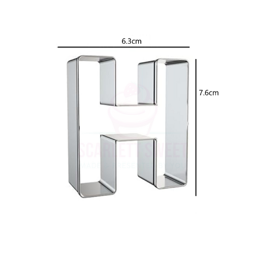  Letter H Stainless Steel Cutter