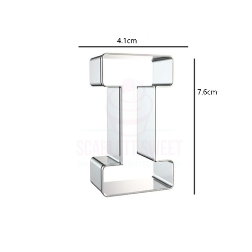  Letter I Stainless Steel Cutter