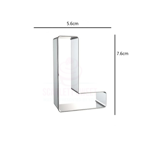  Letter L Stainless Steel Cutter