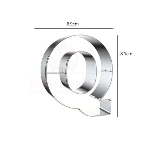  Letter Q Stainless Steel Cutter