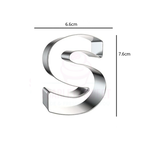  Letter S Stainless Steel Cutter