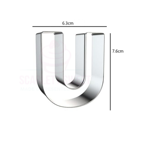  Letter U Stainless Steel Cutter