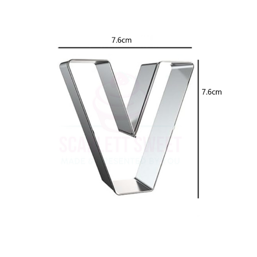  Letter V Stainless Steel Cutter