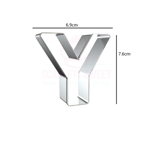 Letter Y Stainless Steel Cutter