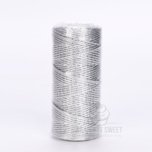 Metallic Silver String 100 Metre