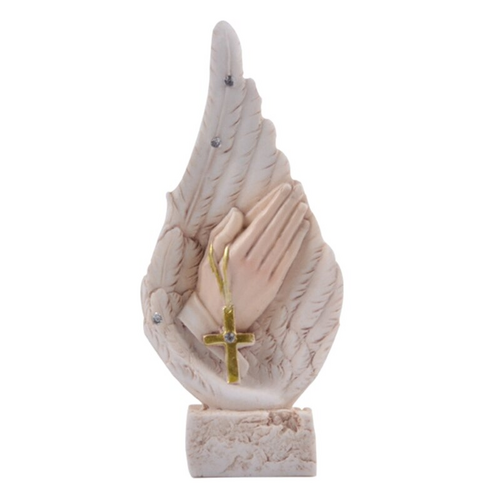 Praying Hands Resin Statue 15cmx6cm