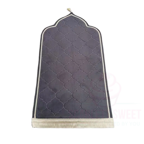 Luxury Prayer Mat Navy Blue 60x110cm