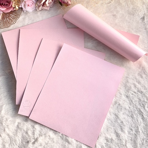Pearlescent Light Pink Paper 15 SHEET 21x26cm 120gsm