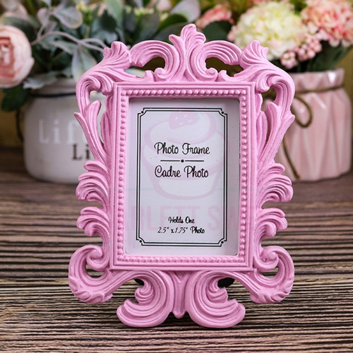 12cm Mini Vintage Frame Pink