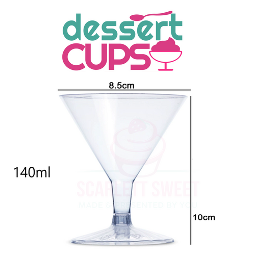 140ml 288PC Martini Dessert Cup 59c ea