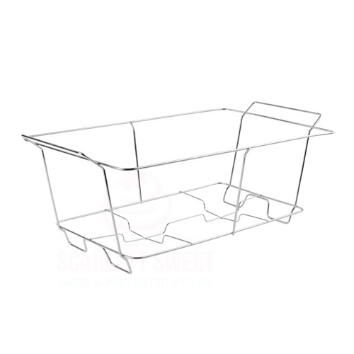 59x32x21cm Chrome Chafing Dish Rack