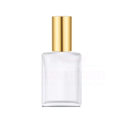 30ml 6PC Frosted Bottle Gold GLASS $2.99 ea 