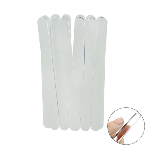 20PC Silver Acrylic Popsicle Stick