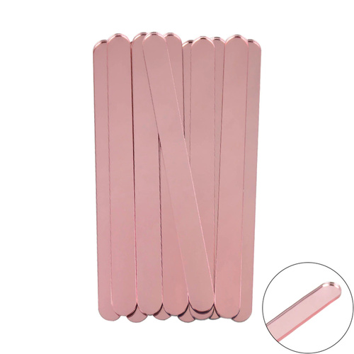 20PC Rose Gold Acrylic Popsicle Stick