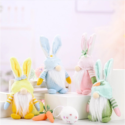 Green Easter Sitting Plushie 17cm