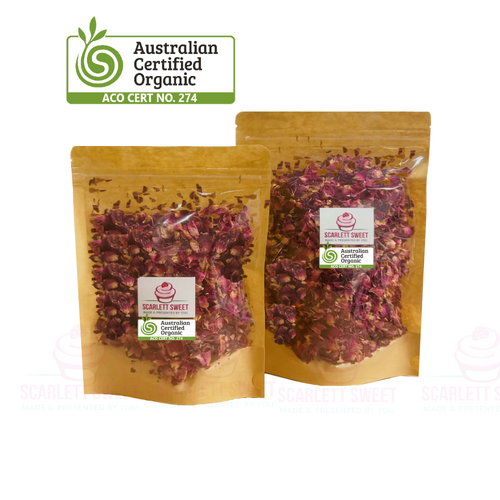 Organic Dried Mini Rose Petal 40gm