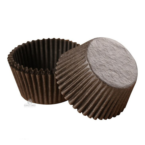 500PC BROWN STD Cupcake Liners  